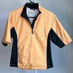 Fj Footjoy Dryjoys Women Sz Xs Short Sleeve Zip Waterproof Lined Jacket Prep. Fixed Price $10.00.