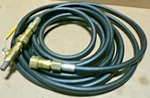 Divers Air Hose 33HB 3/8" (9.5MM) Parker Series 30 Quick Disconnect 29 Ft In. Fixed Price $200.00.