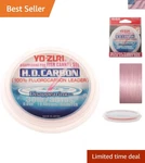 30-YARD Yo-zuri H.d. Lb Fluorocarbon Leader Line Superior Shock Resistance. Fixed Price $19.54.