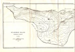 Antique 1914 Seal Rookeries Map-st. George Island, Pribilof Group, Alaska. Fixed Price $50.00.