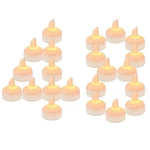 48PCS Warm White Flameless Waterproof Led Floating Tealights Candles For Aqua.... Fixed Price $20.52.