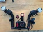 Sealife DC2000 Camera With Dragon Duo Strobes And 2500 Photo/video Light. Fixed Price $1599.99.