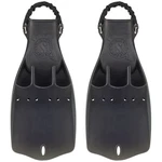 SF-1 Topdeal: Scubapro Jetfin Solid Rubber Black Incl. Spring Straps. Fixed Price $266.19.