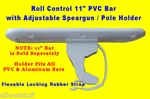 Roll Control Holder For Spearguns Polespears Fish Rods Scuba Tank Racks. Fixed Price $24.95.