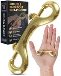 Eye Bolt Snap Scuba Grade Solid Brass 3-3/8" Double Ended Hook Clip. Fixed Price $15.67.