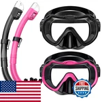 Vmkfuler Snorkeling Gear For Adults Mask Set 180 Panoramic View. Fixed Price $51.71.