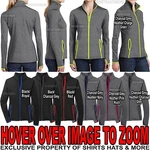 Ladies Stretch Full Zip Jacket Wicking Contrast Yoga Run Women Xs-xl 2XL 3XL 4XL. Fixed Price $45.99.