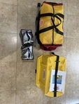 Brownie's V3 Floating Hookah Dive Air Compressor W/ Case & Hoses. Fixed Price $2000.00.