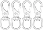 Shonan 3.5 Inch Stainless Steel Clips For Flagpole Rope- 4 Pack Diving. Fixed Price $23.03.