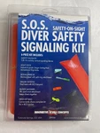 S.o.s Diver Safety Signaling Kit By Innovative Scuba Concepts W/ Sausage. Fixed Price $39.95.