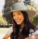 Sunday Afternoons Uv Charleston Hat Pepper Tweed Wide Brim Beach One Size. Fixed Price $15.99.