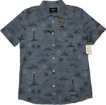 O Neill Mens Trvlr Upf Traverse Nautical Graphic Print Relaxed Fit Shirt Szs Nwt. Fixed Price $24.99.