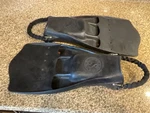 Scubapro Jetfin Dive Fins With Spring Straps Made Usa Size L. Fixed Price $99.00.