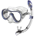 Seac Set Giglio Dry Valve Snorkeling Underwater Mask And Blue. Fixed Price $91.11.