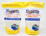 Dixie Lily Stone Ground Corn Meal Medium Enriched White- 20 Oz Bag (2 Pack). Fixed Price $23.95.
