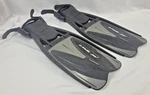 Scubapro Jet Sport Diving Fins - Small Black With Gray. Fixed Price $45.00.