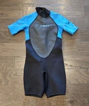 O'neill Reactor Youth Shorty Wetsuit 2MM Graphite Ocean Blue Spring S/s 14. Fixed Price $29.99.