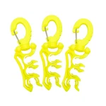Scuba Choice Triple Hose Holder Clip 3-PACK Organizer, Neon Yellow. Fixed Price $14.95.