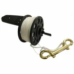 Scuba Diving Dive Compact Finger Spool Reel W/ Plastic Handle 100FT - White Line. Fixed Price $19.99.