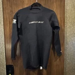Neosport X-span Mens Wetsuit Top Long Sleeve Black Neoprene 1.5MM Large Surf. Fixed Price $30.00.