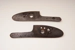 Alfred Hollis Double Barrel Shotgun - Left & Right Lock Plate Pair Engraved. Fixed Price $49.99.