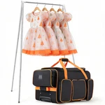 23" Dance With Garment Rack Costumes Rolling Bags For Travel. Fixed Price $15.99.