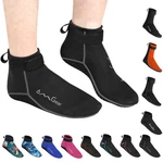 Omgear Water Socks Neoprene Beach Booties Shoes Small, 3MM Low Cut/grey. Fixed Price $26.99.