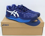 Asics Men Gel Resolution 8 Dive Blue Shoes - Size 9. Fixed Price $59.95.
