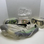 Multi Colored Inner Frames Tusa Liberator TM-6000Q Scuba Snorkel Diver Mask. Fixed Price $54.98.