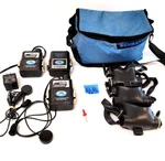 Set 3 Transceivers Aquacom MK-2 Scubacom Mics Diver Ocean Technology Ots. Fixed Price $1080.00.