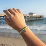 4OCEAN Brand Bracelet Beaded Lime Sea Turtle ST18 Nwt Bogo!. Fixed Price $15.00.