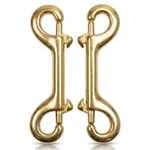 Solid Brass Double-ended Bolt Snap Hook, Marine-grade Scuba Diving Clips, Hea.... Fixed Price $23.33.