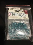 Aluminum Chain Maille Jump Rings Split Connecting Loops 7.25 Mm Aqua 4 Packs 150. Fixed Price $10.00.
