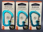 Pack New Nite Ize Slide Lock Carabiner Aluminum #3 25LB 11KG CSLA3-03-R6. Fixed Price $24.99.