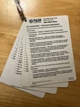 Padi Open Water Diver Course - Instructor (incomplete Set 4 Slates). Fixed Price $34.99.