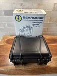 Lockable Waterproof Seahorse SE120 Black Protective Equipment Case (no Foam). Fixed Price $32.00.