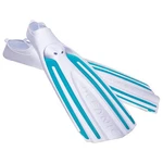 Open Box Oceanic Viper 2 Full Foot Dive Fins White/aqua Small Us 6-7. Fixed Price $57.99.