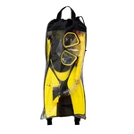 Swimline Thermotech Mesh Bag Snorkeling Set, Fin Size 9-11. Fixed Price $51.99.