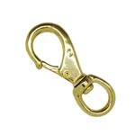 Scuba Choice 3-5/8" Brass Swivel Eye Snap Hook Clip #2, 12.9MM Opening. Fixed Price $9.99.