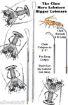 Lobster Claw 6' Extendable Tickle Stick Catch Snare Dr Deep Reef Green Season Fl. Fixed Price $29.95.