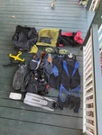 Scuba Diving Equipment Mixed Lot- Zeagle Ranger Bcd-o Neil Wetsuit-mares Fins. Fixed Price $350.00.