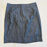 Ann Taylor Petite Loft Slate Blue Knee-length Pencil Skirt 6P (A0131). Fixed Price $17.00.