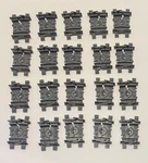 Lego Flexible Train Track 20 Dark Bluish Gray 88492C00. Fixed Price $16.99.