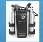 Poseidon Seven Rebreather Diving Equipment, Black/deep Battery. Fixed Price $5800.00.