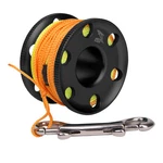 Ist RL6 Premium Anodized Aluminum Finger Reel With 45 Foot Line And Bolt Snap. Fixed Price $54.40.