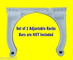 Roll Control Adjustable Scuba Tank Racks Dive Holder Set Of 2 White. Fixed Price $47.50.