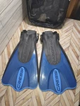 Cressi Rondine Palau Open Heel Fins Medium/large Italy See Description. Fixed Price $9.99.