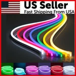 1M 2M 3M 5M 12V Flexible Sign Neon Lights Silicone Tube Led Strip Waterproof Usa. Fixed Price $7.49.