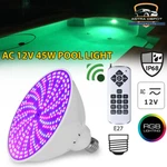 45W 12V Rgb Led Color Changing Underwater Inground Swimming Pool Light Bulb E27. Fixed Price $39.98.