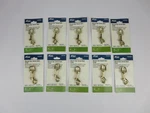 10 Blue Hawk Round Eye Swivel Bolt Snap 1/2IN 40LB 0656952 - Lot Of. Fixed Price $20.00.